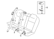 Pontiac G8 Seat Belt Diagram - 19204860