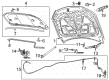 Chevy SS Hood Diagram - 92284333