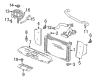 Chevy Tahoe Cooling Hose Diagram - 15792822