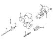 Cadillac DeVille Steering Column Diagram - 26084287