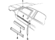 Buick Somerset Door Moldings Diagram - 20499477