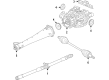GMC Acadia Drive Shaft Diagram - 84324775