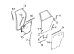 Saturn Vue Door Seal Diagram - 22690232