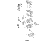 Chevy Astro Valve Cover Grommet Diagram - 10101791