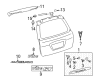 Pontiac Aztek Emblem Diagram - 10348686