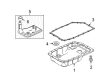 Chevy Suburban 1500 Transmission Pan Diagram - 24222657