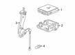 Cadillac XT4 Suspension Control Module Diagram - 84600673