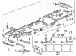 Chevy Colorado Strut Mounts Diagram - 23133697
