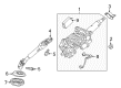 Chevy Traverse Limited Steering Shaft Diagram - 84979333