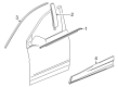 Chevy Blazer EV Door Moldings Diagram - 26359863
