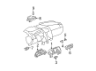 GMC Instrument Cluster Diagram - 23161137