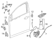 Chevy Bolt EUV Door Latch Cable Diagram - 42730675