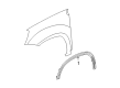 GMC Acadia Mud Flaps Diagram - 17801948