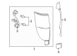 GMC Envoy XUV Tail Light Diagram - 15139460