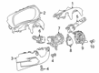 Chevy Trax Steering Column Cover Diagram - 42514710