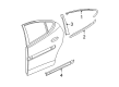 Pontiac Grand Prix Door Moldings Diagram - 19120793