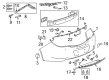 Buick Regal Bumper Cover Diagram - 13243346