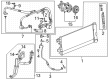 Cadillac Escalade ESV A/C Compressor Diagram - 84664213
