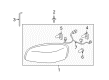Buick Headlight Diagram - 25891660