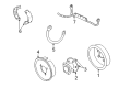 Chevy Cavalier Brake Shoe Set Diagram - 19307610