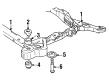 Cadillac Eldorado Crossmember Bushing Diagram - 3537340