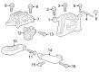 Buick Encore GX Engine Mount Diagram - 60009129