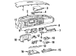 Cadillac 60 Special Air Duct Diagram - 25551185