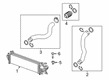 Cadillac Intercooler Diagram - 84418805