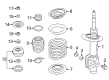 Chevy Caprice Shock Absorber Diagram - 92294077