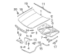 Chevy Classic Hood Latch Diagram - 22610694