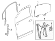 Buick Envision Window Regulator Diagram - 84938233