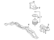 Cadillac CTS Engine Mount Diagram - 25740814