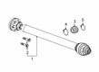 Chevy Silverado 1500 LTD Drive Shaft Diagram - 85519801