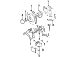 Cadillac Catera Brake Pads Diagram - 9195077