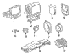 Chevy Traverse Limited Car Speakers Diagram - 13439502