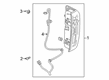 GMC Sierra 1500 Limited Tail Light Diagram - 86820474