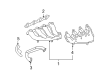 Chevy Monte Carlo Exhaust Heat Shield Diagram - 12569052