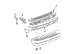 Chevy Astro Bumper Cover Diagram - 12387976