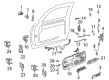 Chevy Interior Door Handle Diagram - 15708044