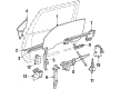 Pontiac Firebird Interior Door Handle Diagram - 20531544