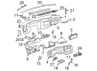 Chevy Ashtray Diagram - 15023947