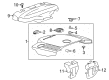 Cadillac Engine Cover Diagram - 12658214