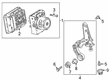 Chevy Traverse Limited ABS Control Module Diagram - 86514989