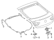 Buick Regal Sportback Door Striker Diagram - 13412955