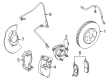 Cadillac CTS Brake Rotor Diagram - 25851237