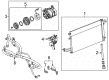 Chevy Tahoe A/C Hose Diagram - 84459869
