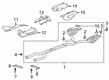 Cadillac CT6 Exhaust Pipe Diagram - 84760115