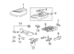 Buick Lucerne Seat Covers Diagram - 25869297