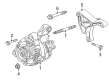 Cadillac CTS Alternator Diagram - 23480515