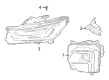 Chevy Traverse Limited Headlight Diagram - 85596374